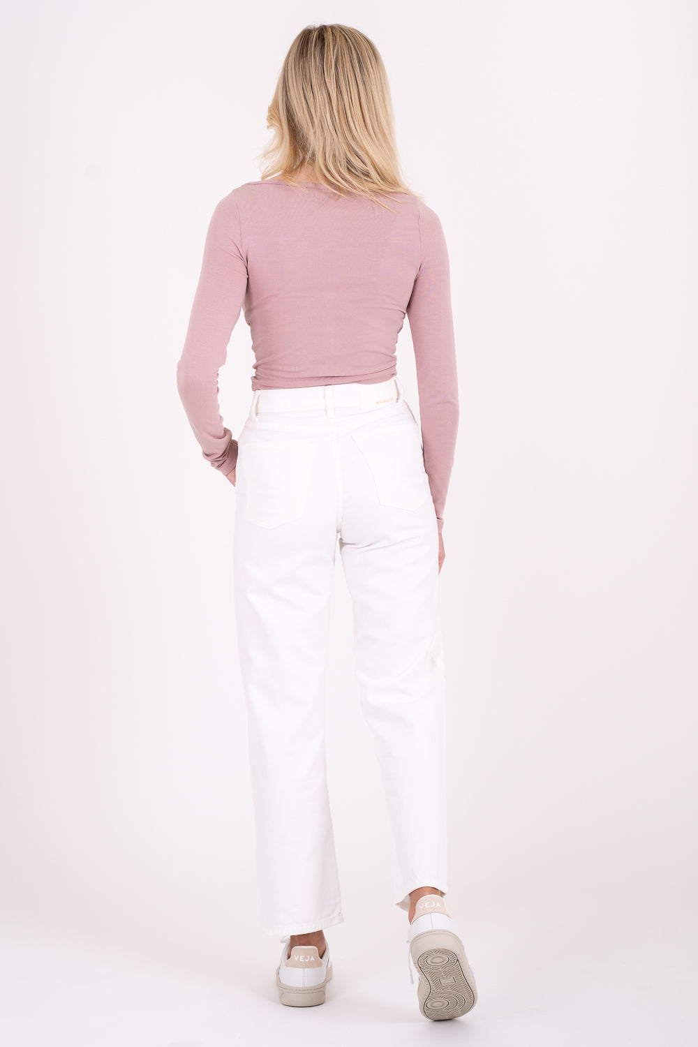 Libby Straight Jean in Ecru