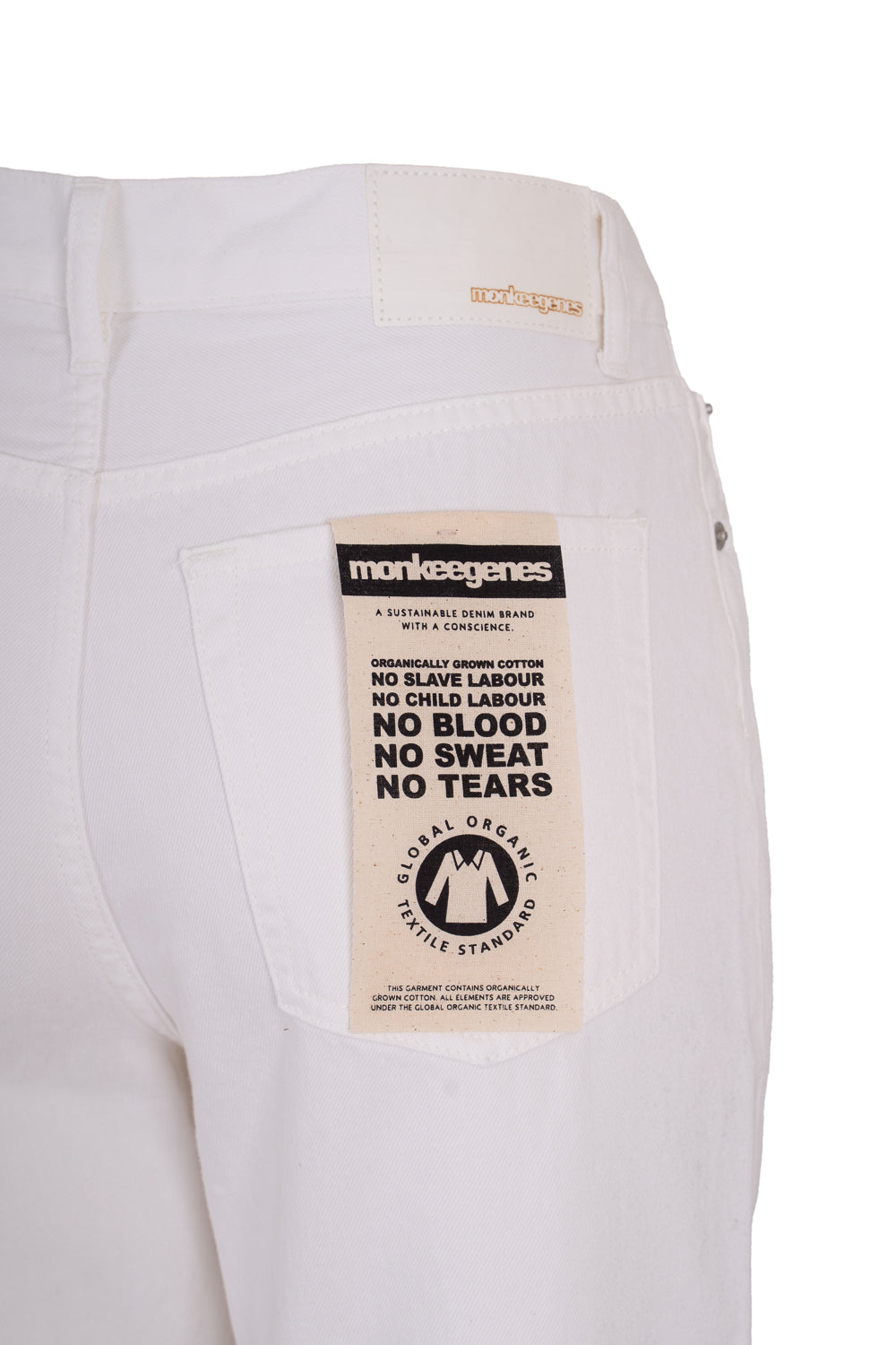 Libby Straight Jean in Ecru