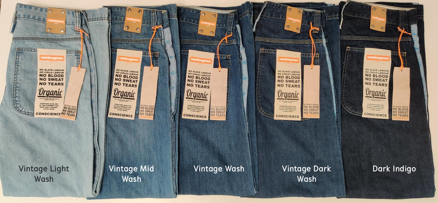 Cole Wide Leg Jean in Vintage Wash with Tape