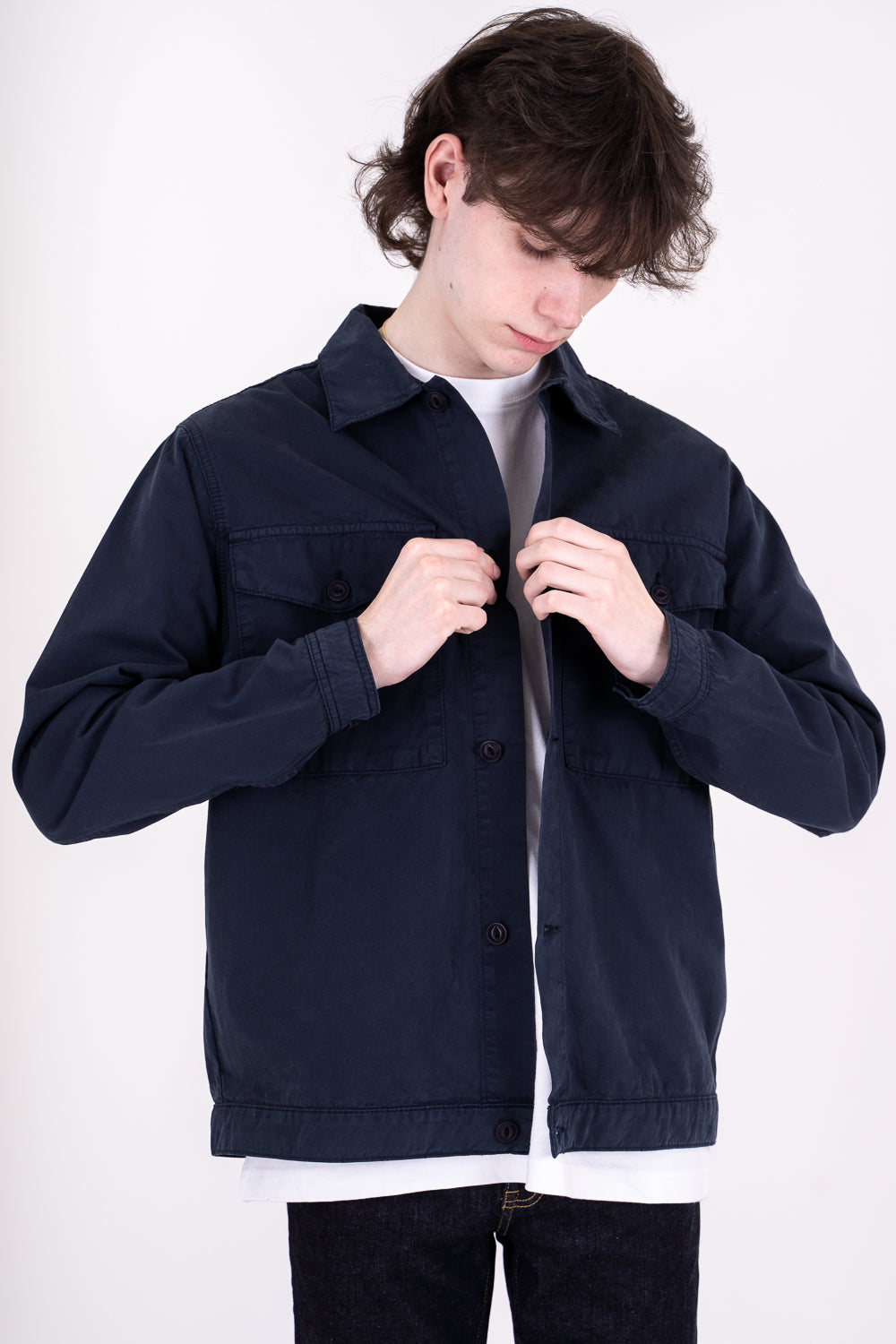 Kevin Overshirt in Navy