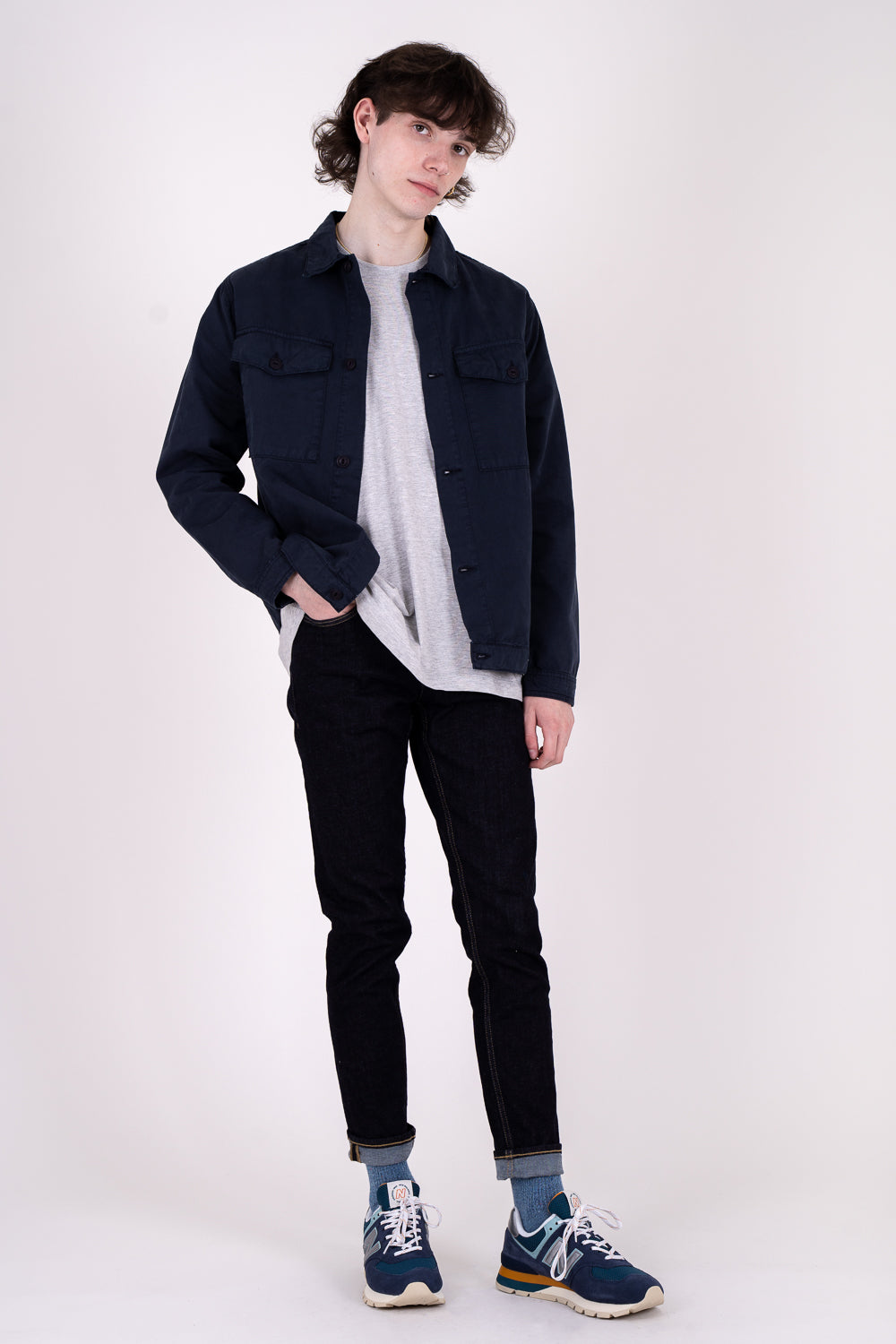 Kevin Overshirt in Navy