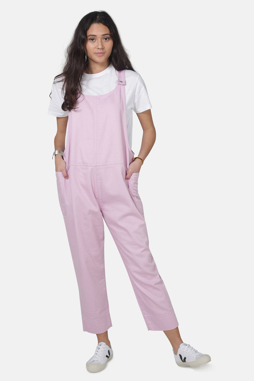 Rosie Overall Dungarees in Pink